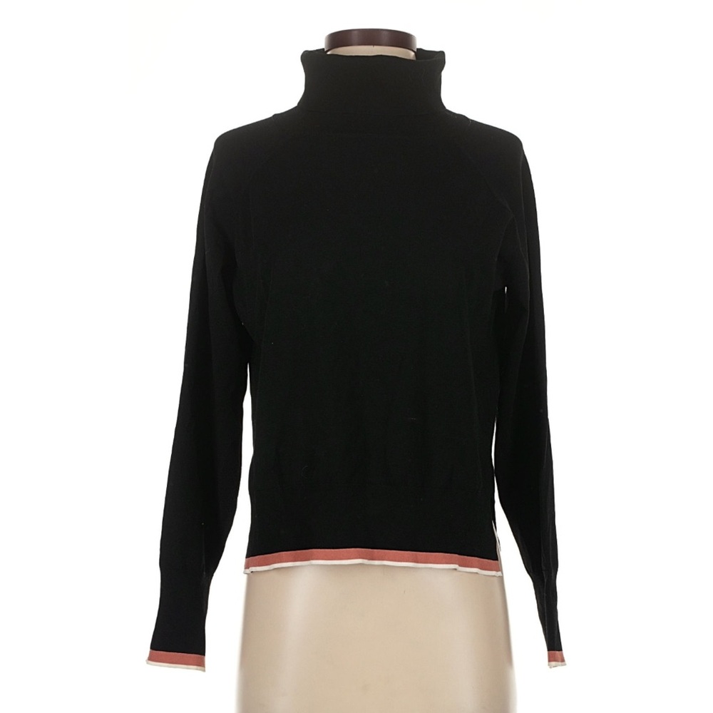 Aritzia Wilfred Free Black Turtleneck Sweater